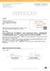 چین Shenzhen K&amp;F Apparel Co., Ltd گواهینامه ها